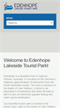 Mobile Screenshot of edenhopelakeside.com.au